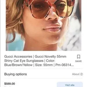 Gucci | Accessories | New Gucci Shiny Cat Eye Sunglasses  display picture 2